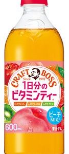 Suntory, Boss, Craft Boss, Vitamin Tee, Früchte Tee 600ml