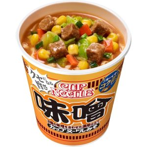 Nissin Cup Nudelnreiche Mischung aus 3 Arten Miso Geschmack x 20 in Japan – Tokyo Sakura Mall gemacht – 82g