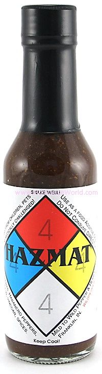 Hazmat Chilisauce Chilisauce, 5oz