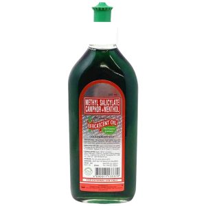 Efficascent Öl – Methylsalicylat Camphor + Menthol – Gegenreizmittel – 235 ml