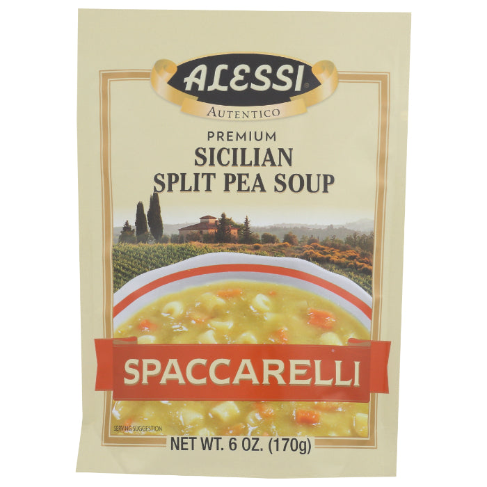 Alessi Split Pea Soup Mischung, 6 Oz (Packung mit 6 Stück)