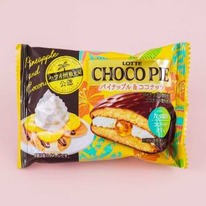 Lotte Choco Pie – Ananas & Kokosnuss