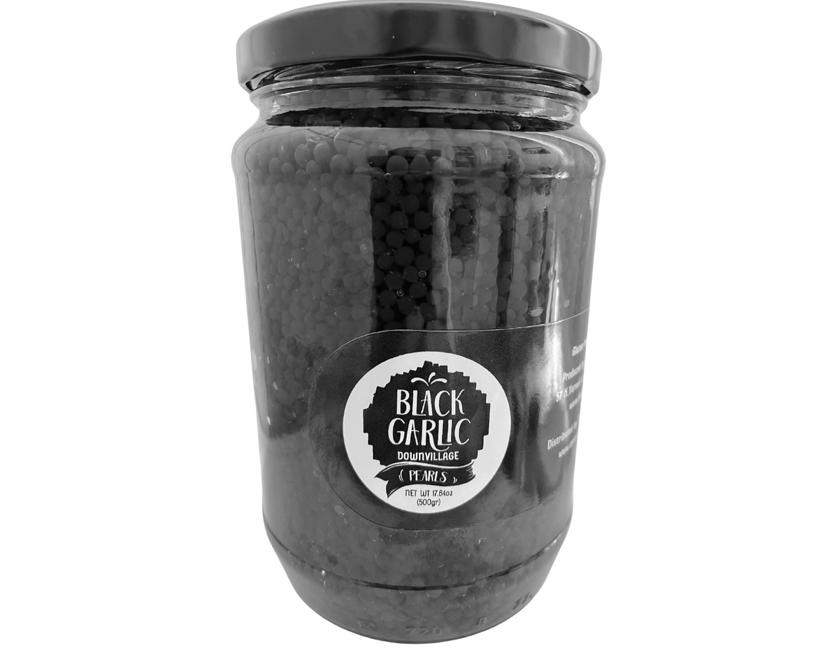 Epicurean Pantry Schwarz Knoblauch Perlen Bulk-Size Container – 500g