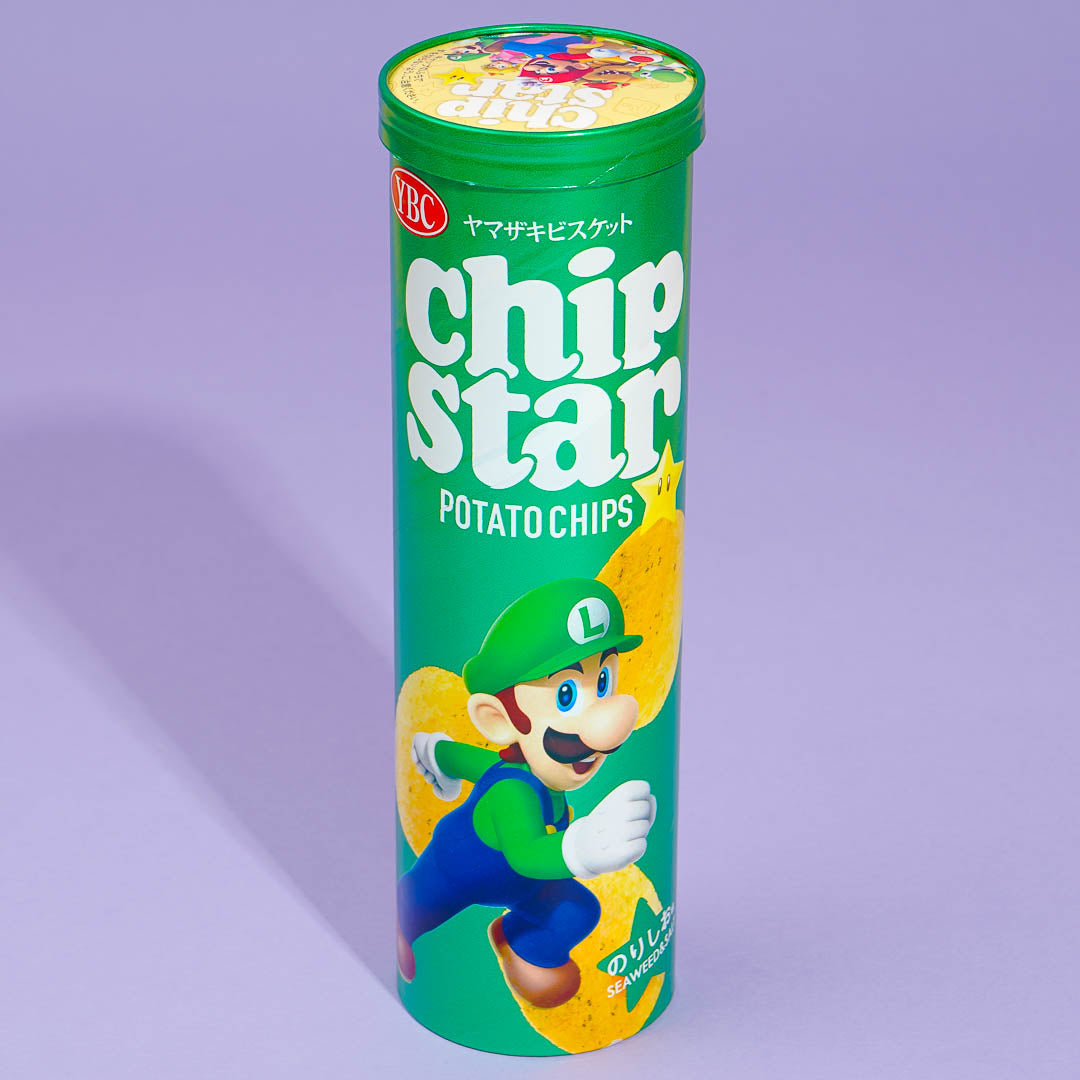 Super Mario Chip Star Kartoffelchips – Nori Shio / Groß