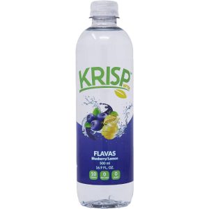 Flavas Wasserquelle Heidelbeerzitrone 16,9 fo – Packung mit 12 Stück