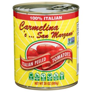 Carmelina ‘e. San Marzano – Italian ganze geschälte Tomaten, 28 Unzen
