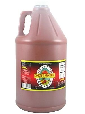 Dave's Gourmet Ghost Pfeffer Hot Soße Gallone, 128oz