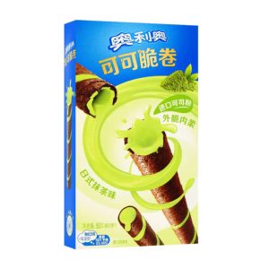 Oreo Cacao Crisp Matcha Rollen