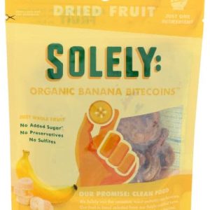 Allein – Fruchtgetrocknete Banane Bio, 5,5 oz – Packung mit 6 Stück