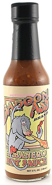 Pavian Arsch Habanero Chilisauce, 5oz