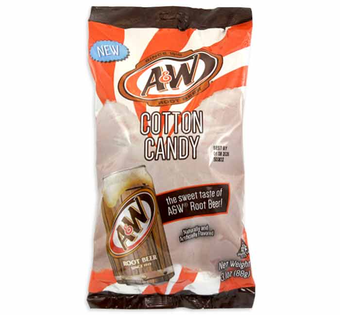 A & W Root Beer Baumwolle Süßigkeiten
