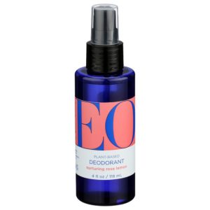 EO – DEODORANT Spray Rose Zitrone 4 Unzen – Packung mit 1