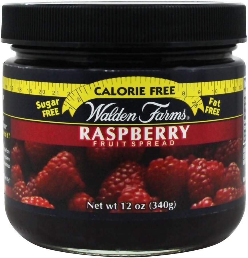 Walden Farms Obstaufstrich Kalorienfrei Ohne Kohlenhydrate Himbeere 12 Oz – Packung