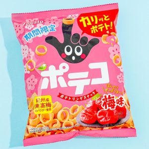 Poteco Sakura Kartoffelring Snacks – Pflaume