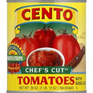 cento – chefs geschnittene Tomaten, 28 Unzen (Packung mit 12)
