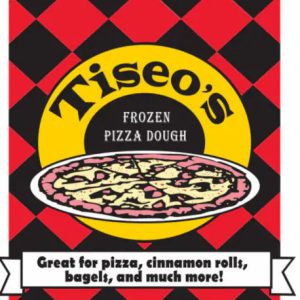Tiseos Pizzateig gefroren 16 Unzen – Packung mit 24 Stück