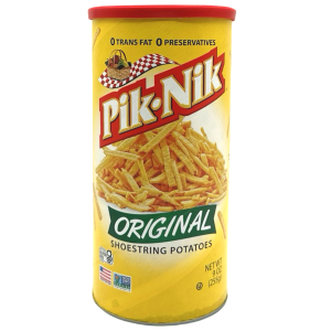 Pik-Nik Shoestring Potatoes Original ( Groß) – 9 Unzen
