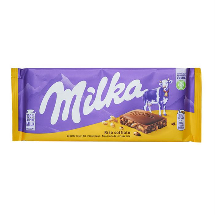 Milka Knuspriger Reis – 100g