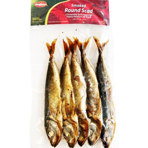 Sagana Delights – Geräucherter runder Scad – Tinapang Galunggong – 200 G