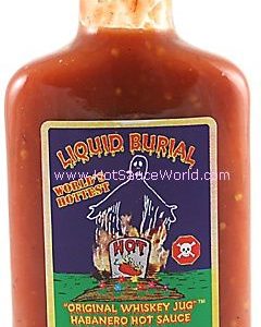 Liquid Burial XXX Habanero scharfe Sauce, 6,75 Unzen.