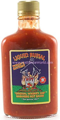 Flüssiges Begräbnis XXX Habanero Chilisauce, 6.75oz