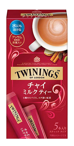 Kataoka Bussan, Twinings, Instant Tee, Chai Milchtee, 5 Stäbchen