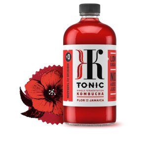 flor de jamaica kombucha Flaschen – 12 x – 16oz