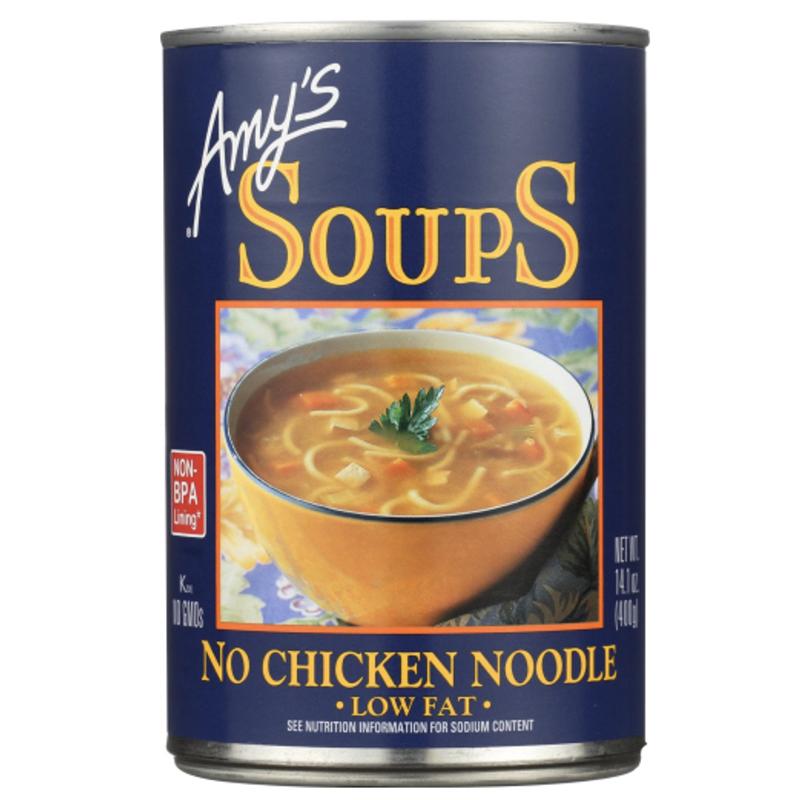 Amy's Kein Huhn fettarme Nudelsuppe, 14,1 Unzen