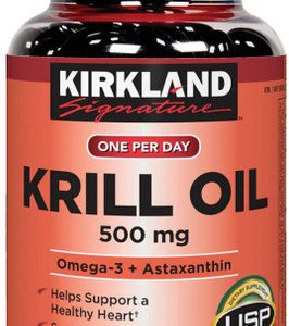Kirkland Signature Krill Öl 500 mg, 160 Weichgele