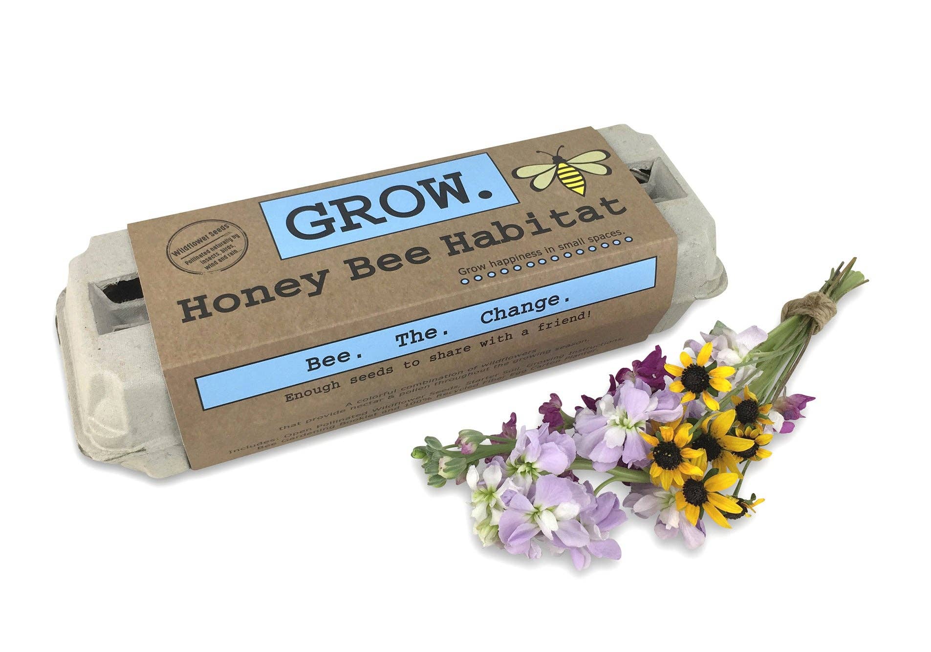 Hinterhof Safari Company – Honigbiene Habitat Grow Kit