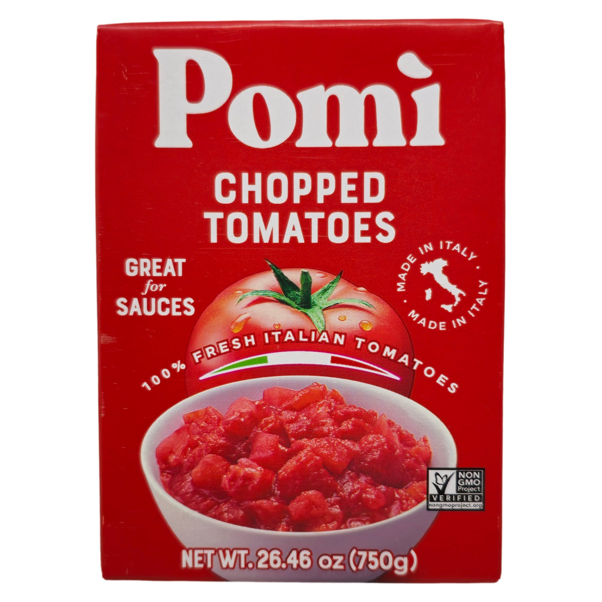 Pomi kein Natrium hinzugefügt gehackte Tomaten - 26oz
