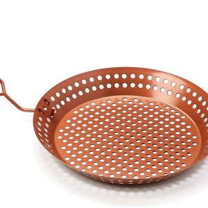 Fuchs Run Marken – Start Grill Pfanne, Kupfer, 12′′
