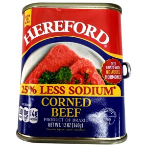 Hereford – Corned Beef – 25% weniger Natrium – 12 Unzen