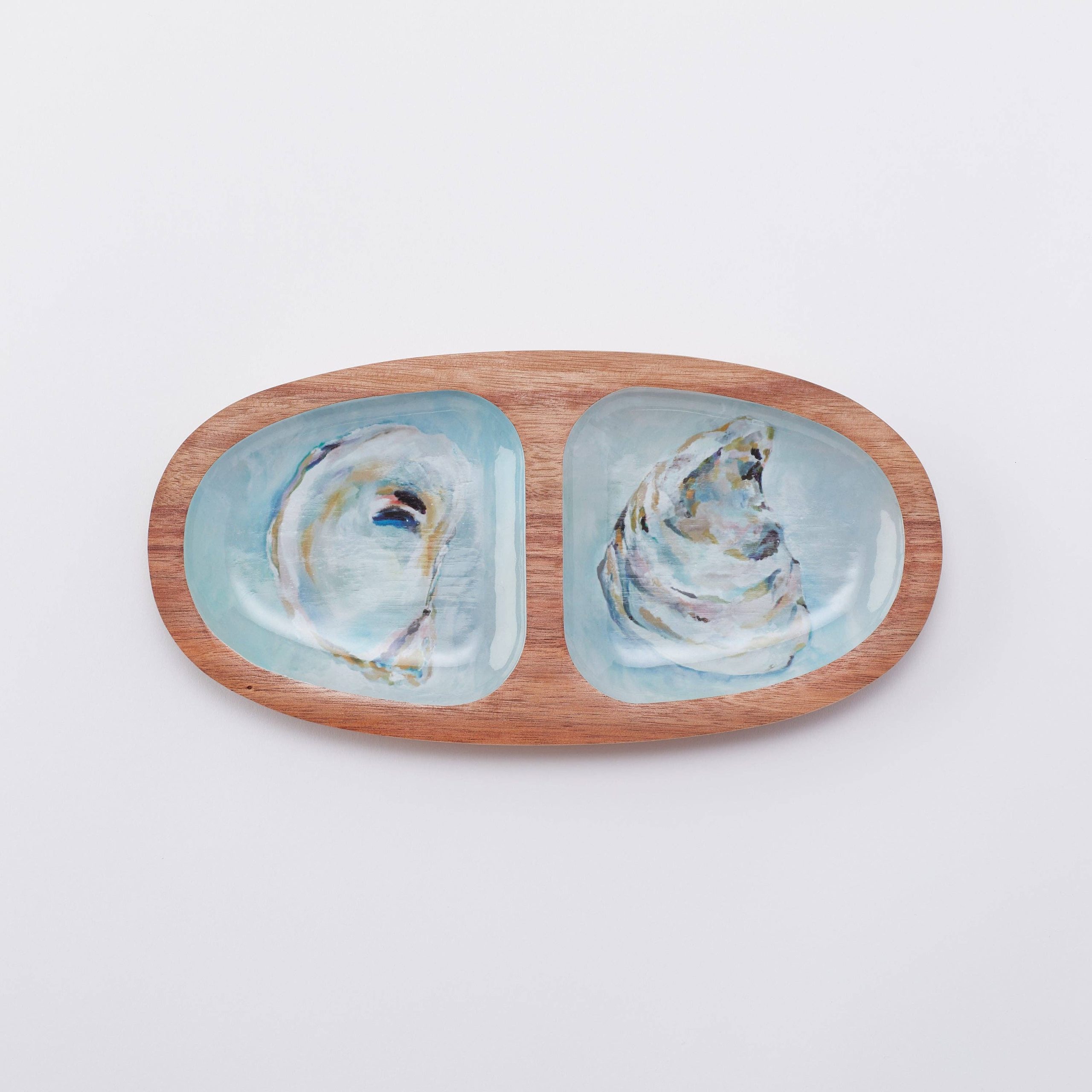 Kim Hovell Kunst – Serviertablett aus Holz (oval) – Providence
