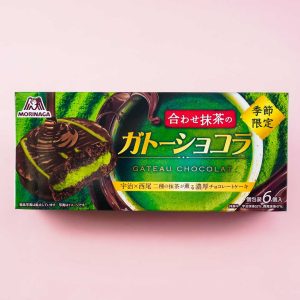 Morinaga Matcha Gateau Schokoladenkuchen