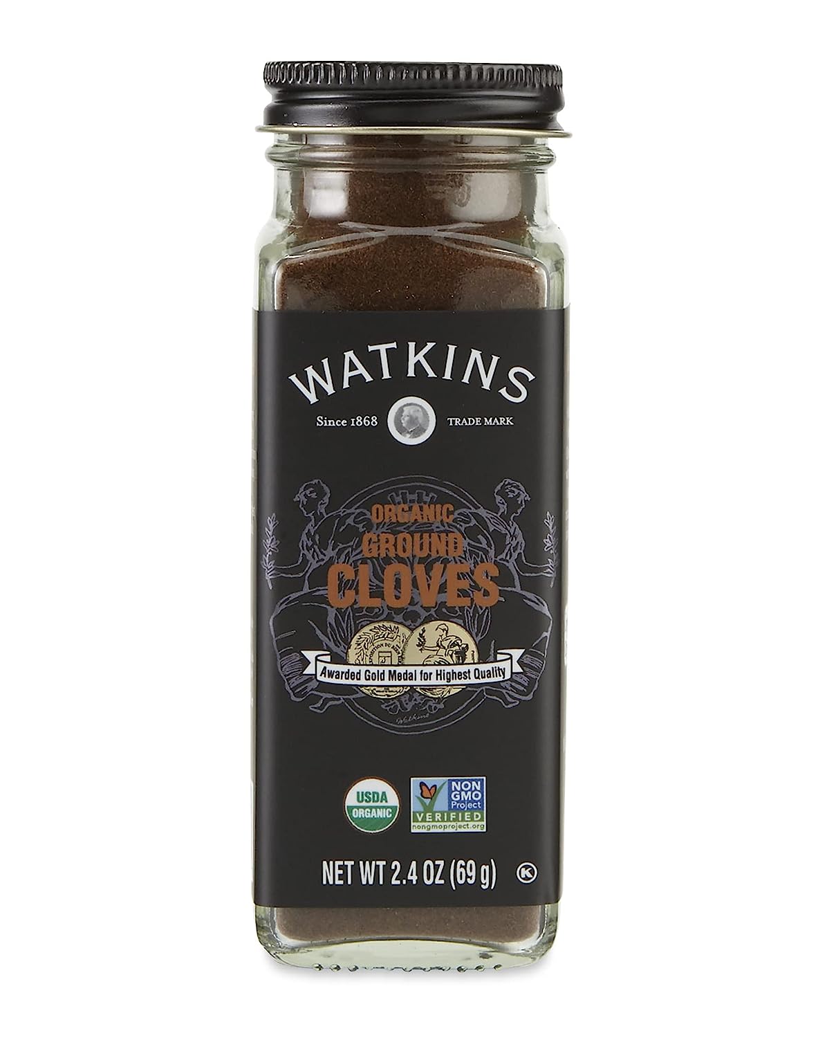 Watkins Gewürznelken gemahlen Bio 2,4 Oz – Packung mit 3