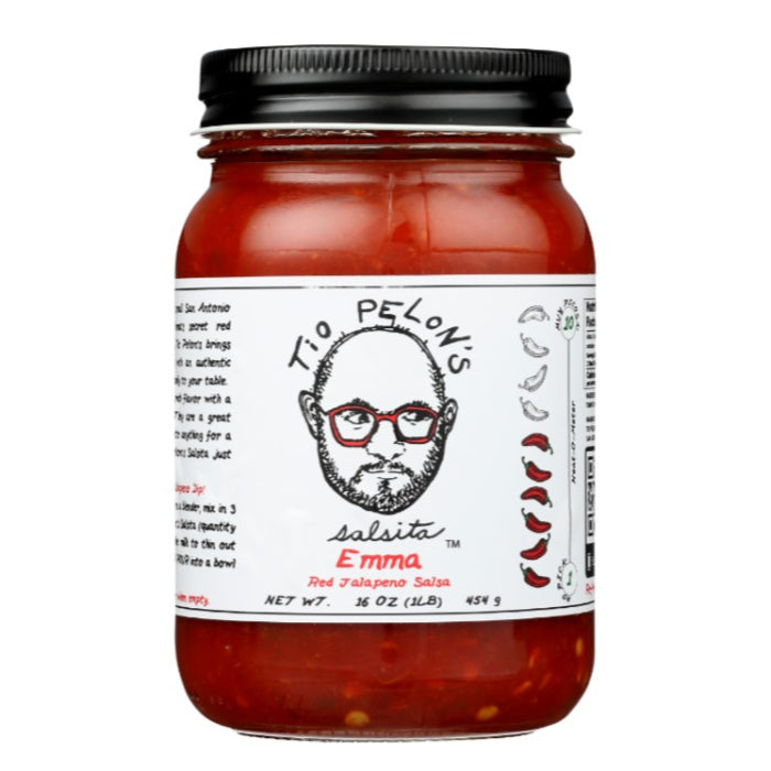 Tio Pelons Salsita Inc Salsa Roja 16 Oz – Packung mit 6 Stück
