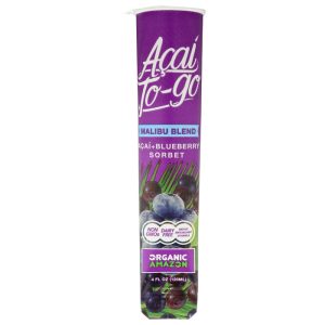 Acai To Go – Sorbet Blaubeere, 4 Fo – Packung mit 15