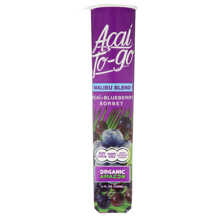 Acai To Go – Sorbet Blaubeere, 4 Fo – Packung mit 15