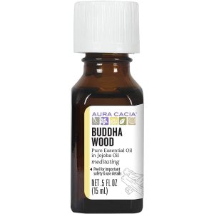 Aura Cacia Buddha Holz in Jojobaöl,.5 fl oz