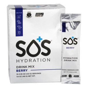 SOS Hydration – Elektrolyt-Getränkemischung Berry, 1,6 oz