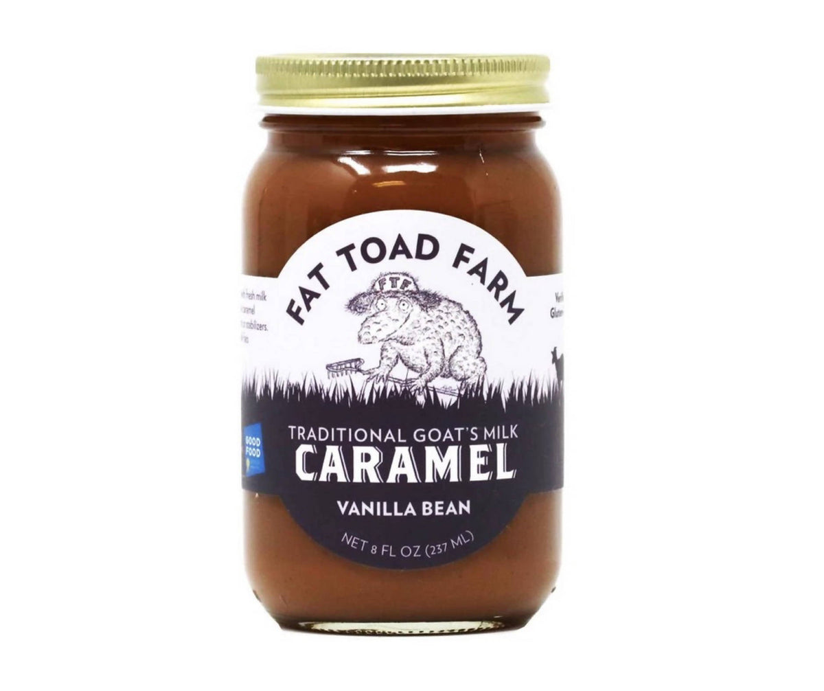 Fat Toad Farm Vanille Bean Ziege Milch Karamell Gläser – 12 x 8oz