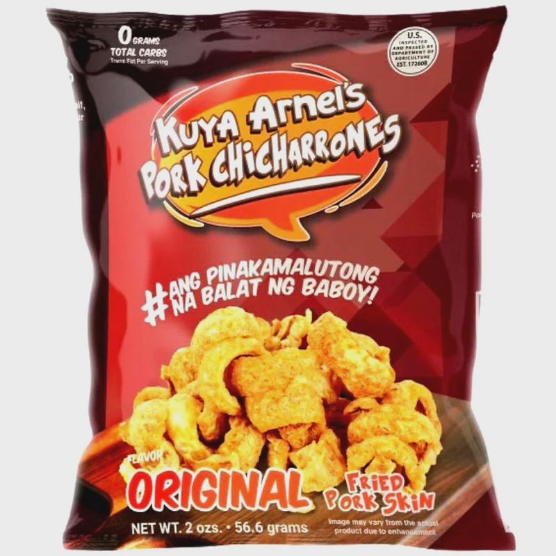 Kuya Arnels Schweinefleisch Chicharrones 2oz