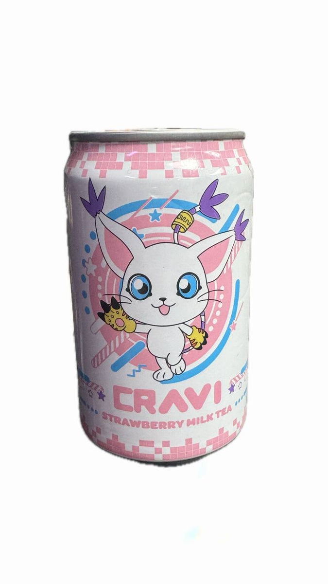 Digimon Cravi Erdbeere Milchtee
