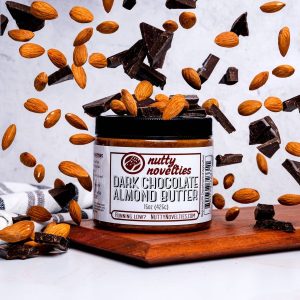 dunkle Schokolade Mandelbutter