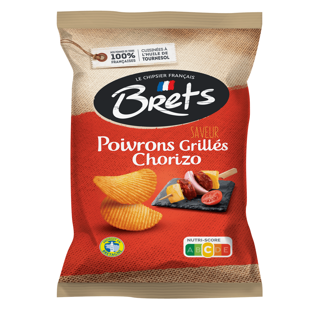 Brets Saveur Poivrons Grilles Chorizo