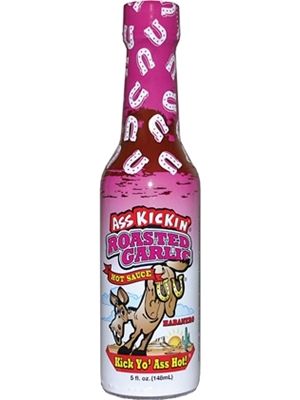 Ass Kickin Geröstete Knoblauch Chilisauce, 5oz