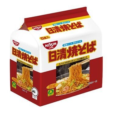 Nissin, Yakisoba, 5 Packungen, 500g