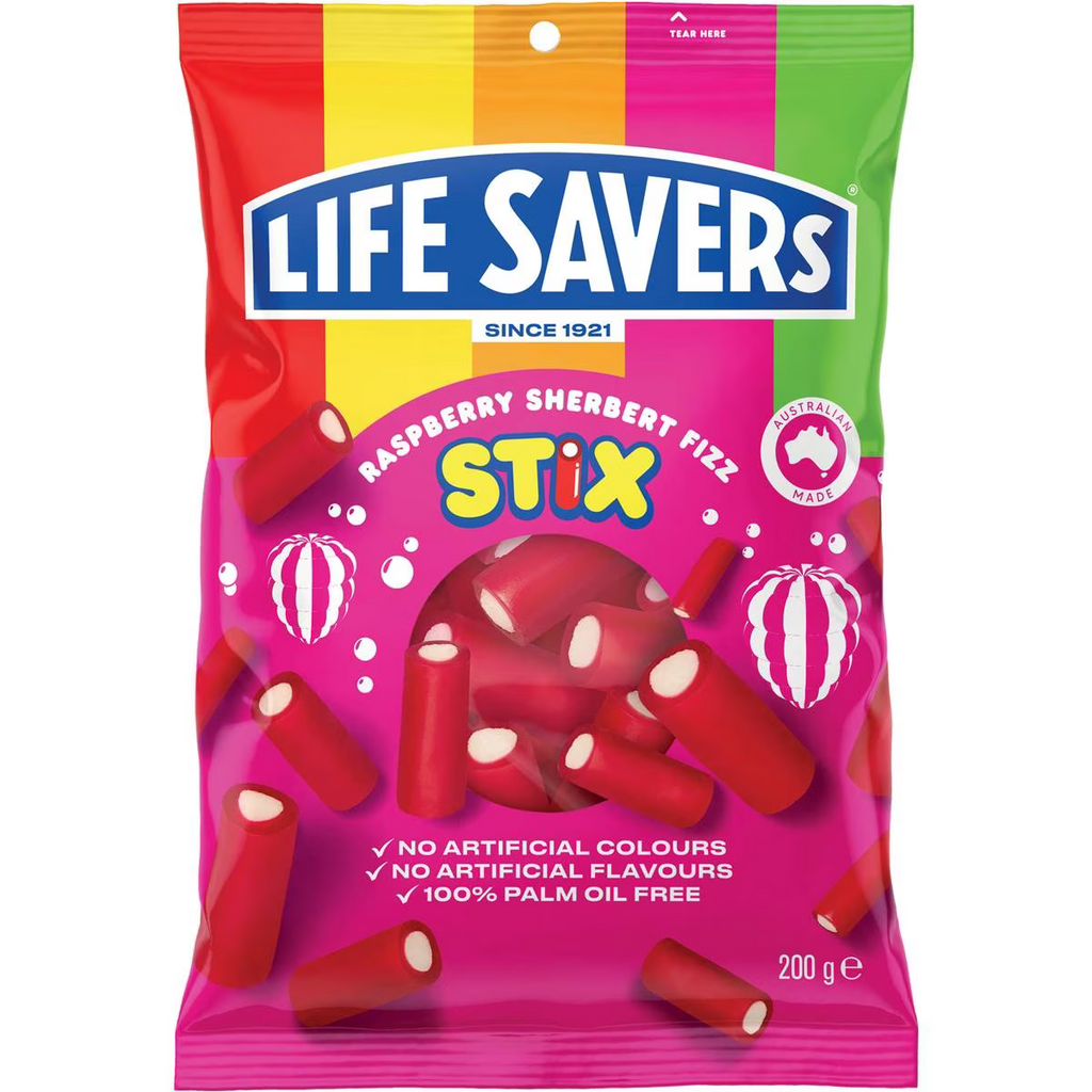 Lebensretter Stix – Himbeere Sherbert Fizz