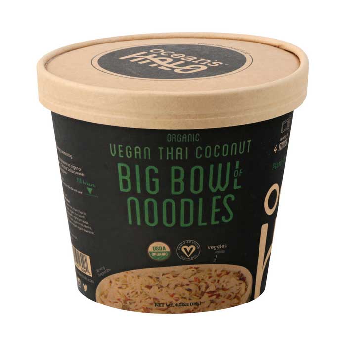 Ocean's Halo – groß Bowl of Noodles, 4,02 Unzen – Mehrere Geschmacksrichtungen